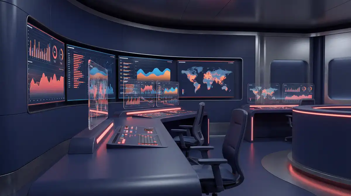 AI-Powered Intelligent Ad Operations Background